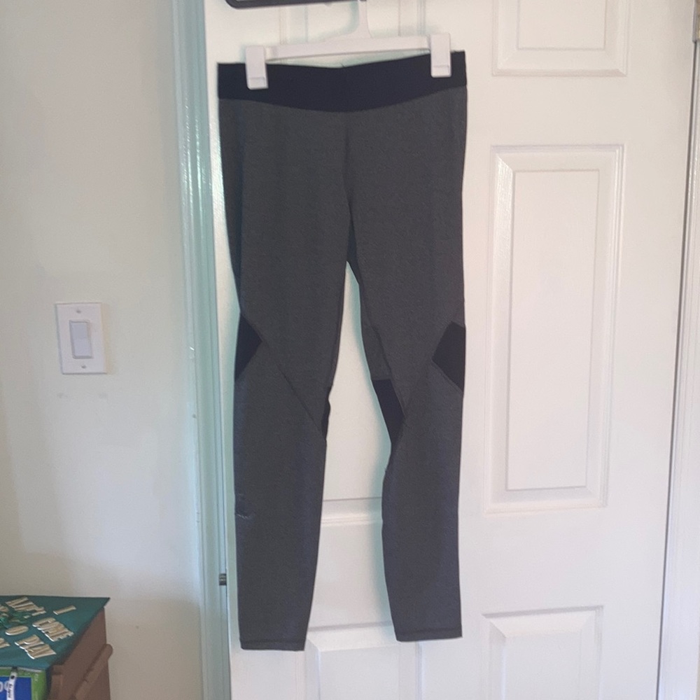 Gray adidas leggings